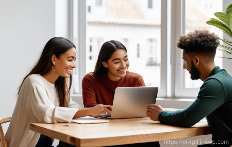디지털 노마드의 개인적 성장과 발전 - A serene female digital nomad, in her late 20s, practices yoga on a sun-drenched clifftop overlookin...